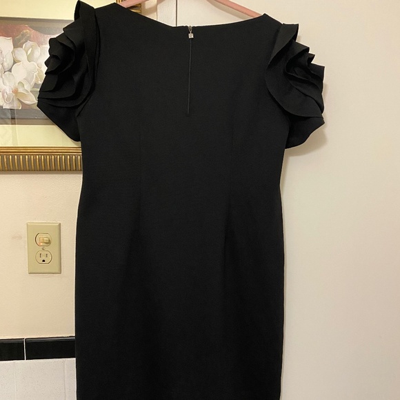 NWT lPIETRO BRUNELLI CAPRI DESIGNER BLACK MATERNITY DRESS - SIZE L - Picture 12 of 13